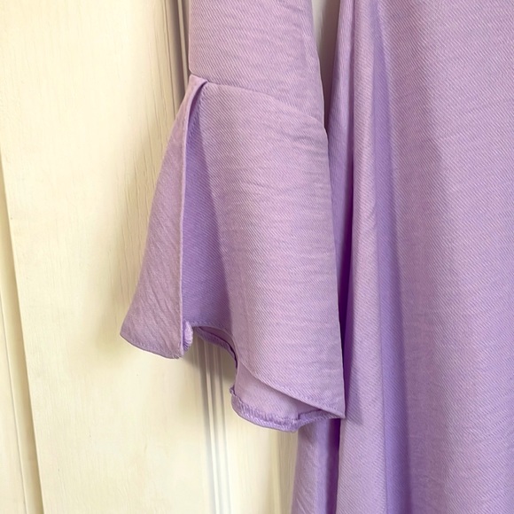 ASOS lilac  wrap dress US 2 EU 34 - Picture 2 of 5